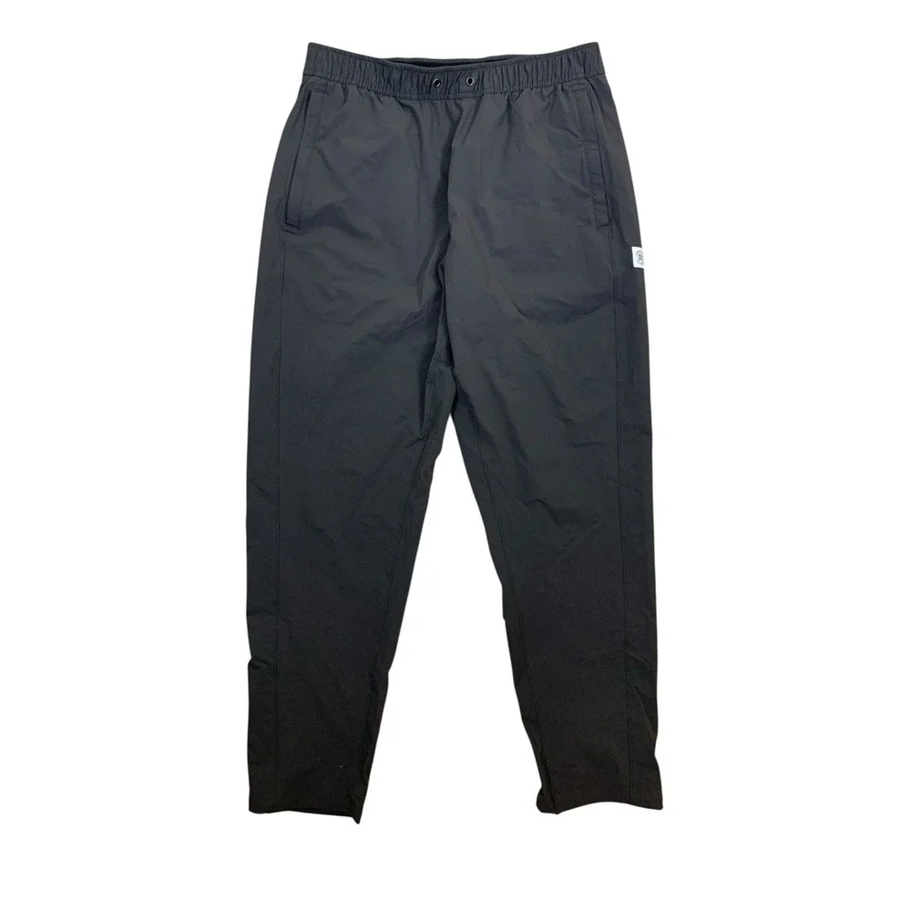 Reigning Champ Nylon Oxford Team Standard Pants Large Gray Carbon Men's